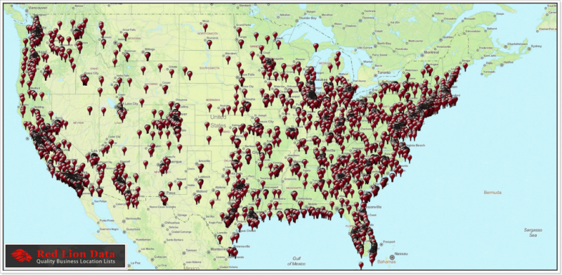 Generally Unhealthy A Look At National Chains Using Maps Counter Tools Starbucks 800x391